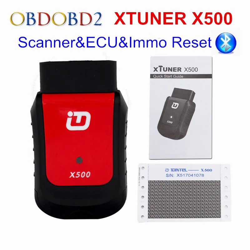 

New Arrival XTUNER X500 Bluetooth Special Function Automotriz Scanner OBD2 Car Diagnostic Interface For Android/PAD/PC