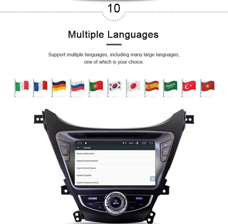 JDASTON Android 10,0 автомобильный dvd-плеер для HYUNDAI Elantra Avante I35 Мультимедиа gps навигация 2 Din автомагнитола аудио стерео wifi