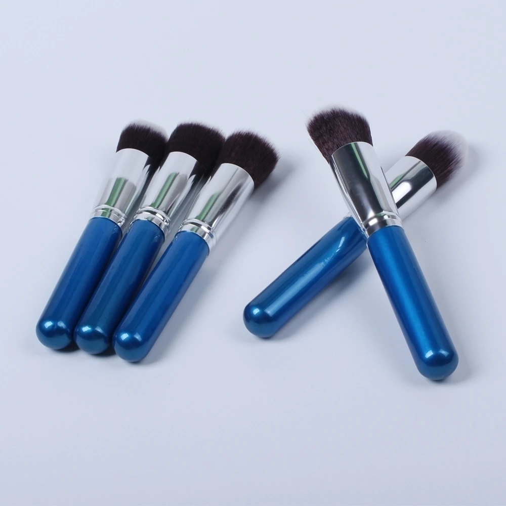 Deep blue makeup brush make-up essential foundation make-up pen brush 5 classic painting (Color: Jasper)