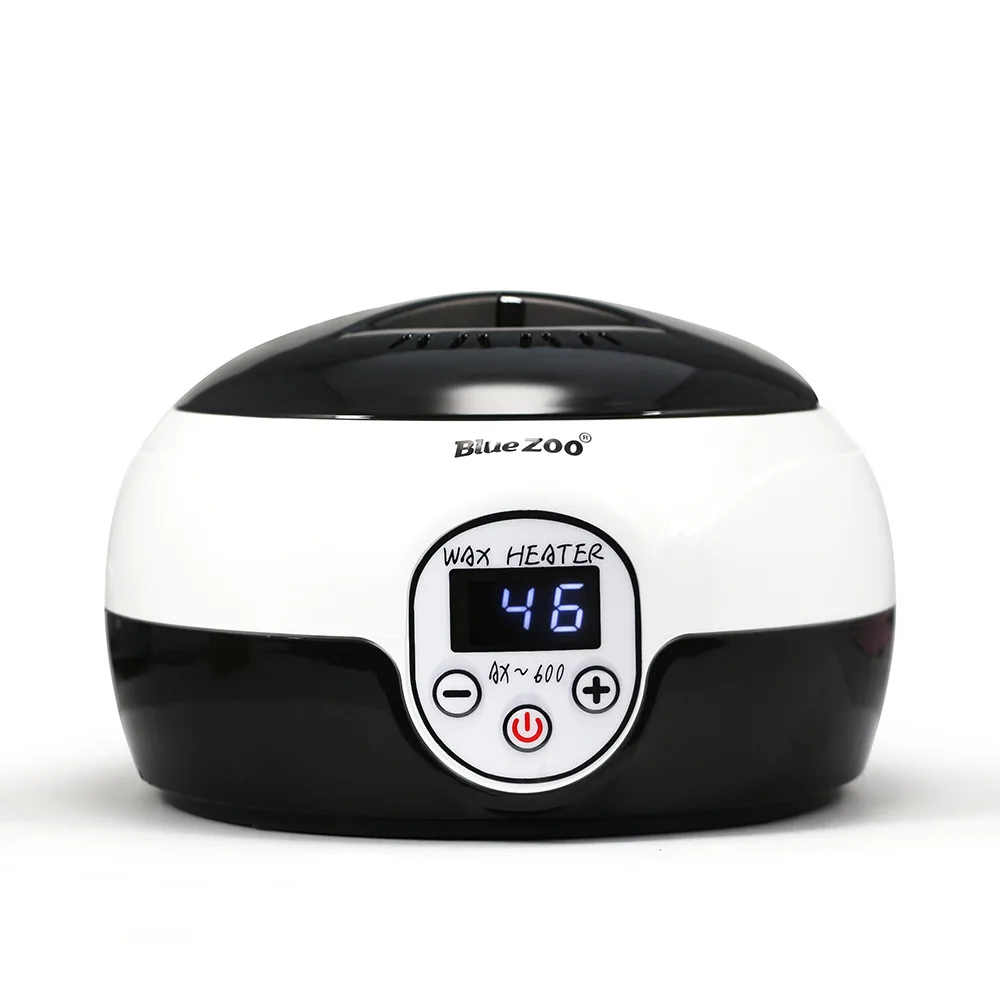 

BlueZOO New Upgrade 500CC Instant Melting Hot Wax Visual Temperature Electronic Screen Hair Removal Wax Heater Wax Machine Kit