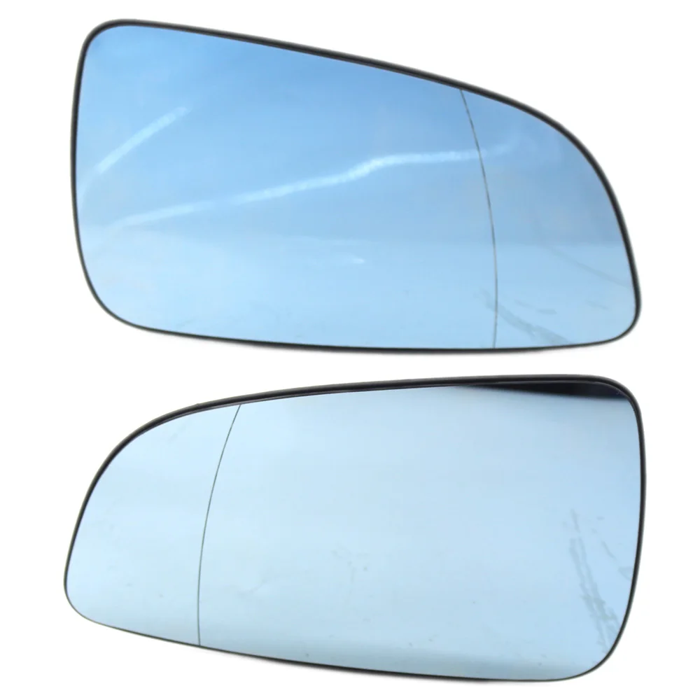 

Pair Left & Right Side Heated WING DOOR BLUE MIRROR GLASS Fit for VAUXHALL ASTRA H MK5 2004-2008 up to 58 reg only