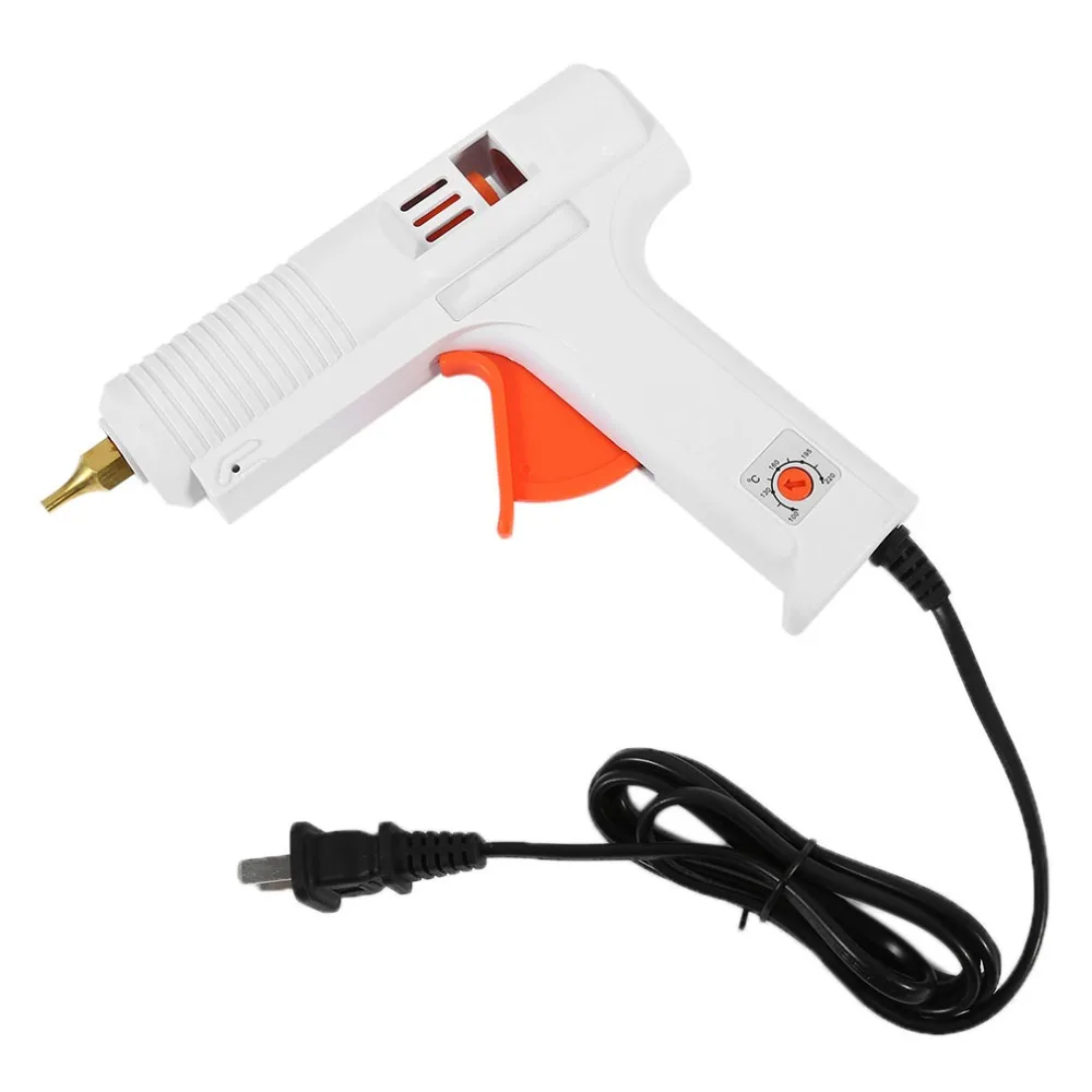 

High Power 120W Hot Melt Glue Gun Industrial Mini Guns Electric Glue Gun 100-220 Degrees Adjustable Temperature Glue Gun US Plug