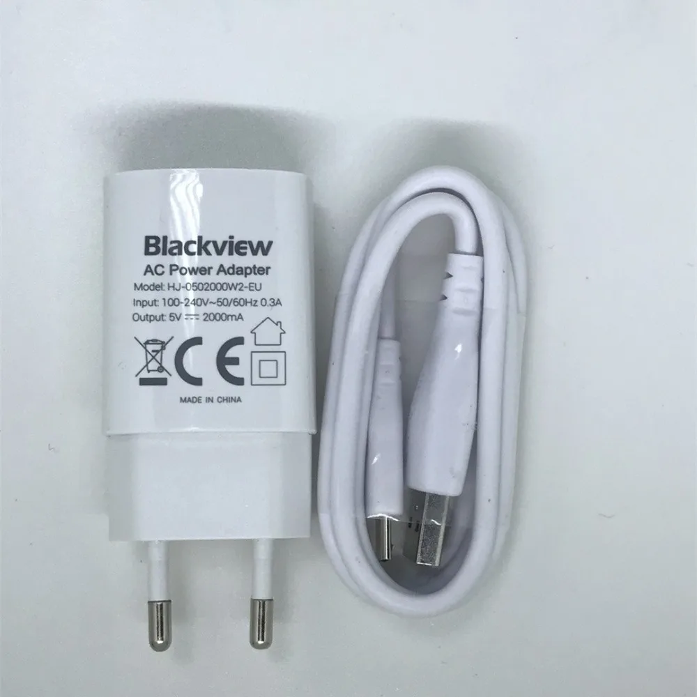Новый оригинальный Blackview BV5000 BV6000 BV6000S USB адаптер зарядное устройство с