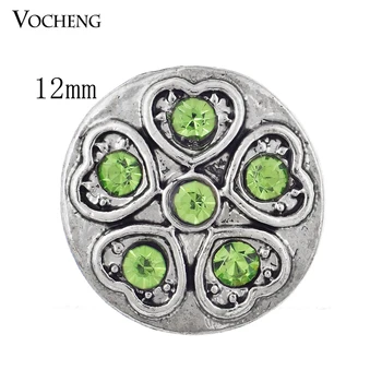 

Vocheng Snap Interchangeable Jewelry Accessory Small 12mm Crystal Charms Ginger Snaps (Vn-438)