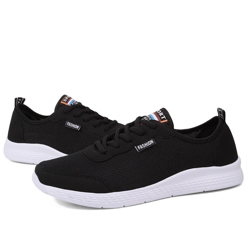 Autumn Winter Fashion Designer Black Sneakers Breathable Casual Shoes Mens Lace-up Man Trainers Brand Luxury Shoes Men US5-12.5