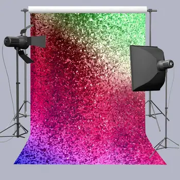 

MTMETY Rose Red Gradient Stitching Backdrop for Photography Custom Vinyl Background for Newborn Baby Shower Wedding Party Props