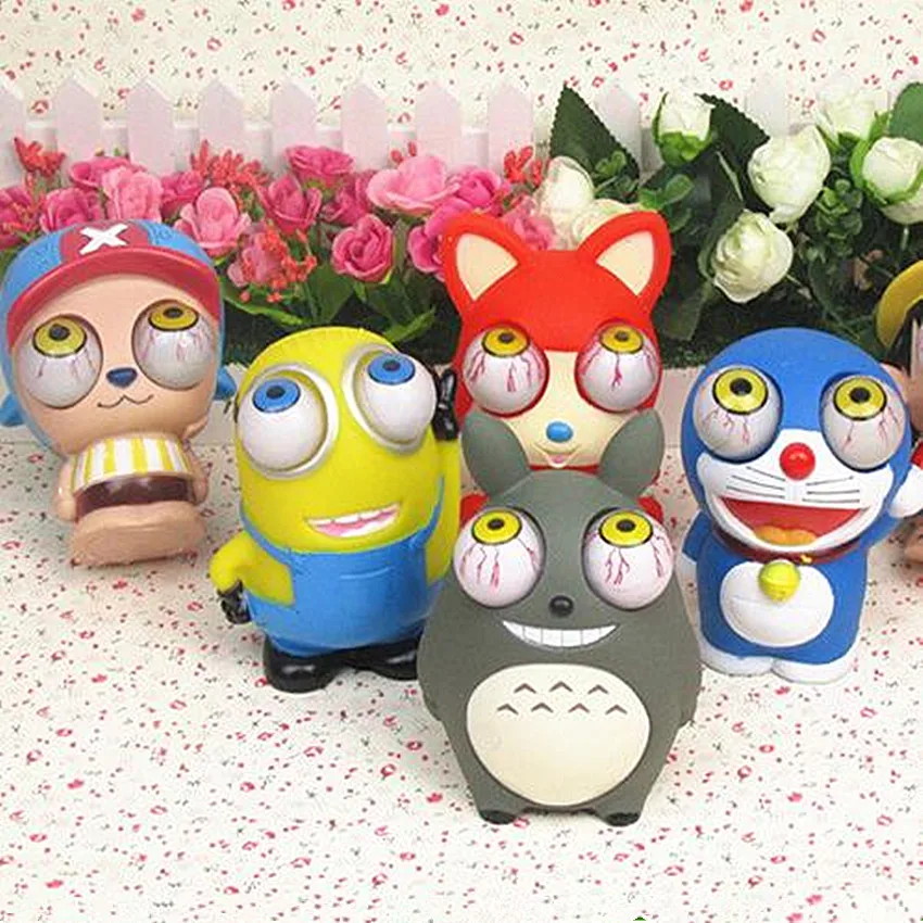 1 шт. забавная игрушка с животными из мультфильмов маленькая для снятия стресса