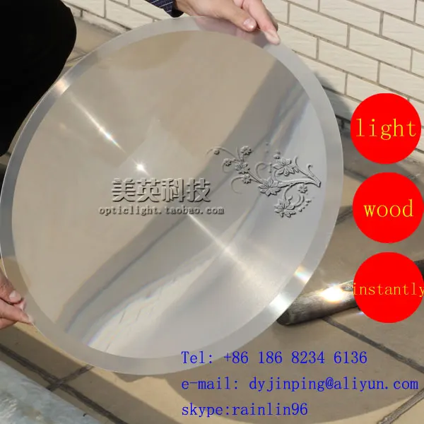 

Fresnel lens:D420 F480mm ,PMMA ( acrylic)material,big size long focus lens for solar collecting