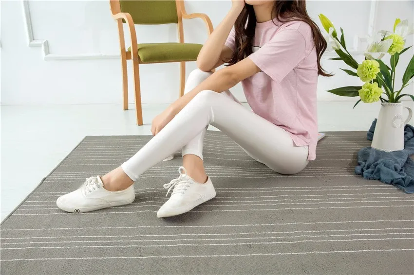 legging BIVIGAOS Fashion Women Stretchy Glossy Leggings Spandex Legging Elastic Gothic Foot Leggins Punk Rock Legins Black White Mallas leather leggings