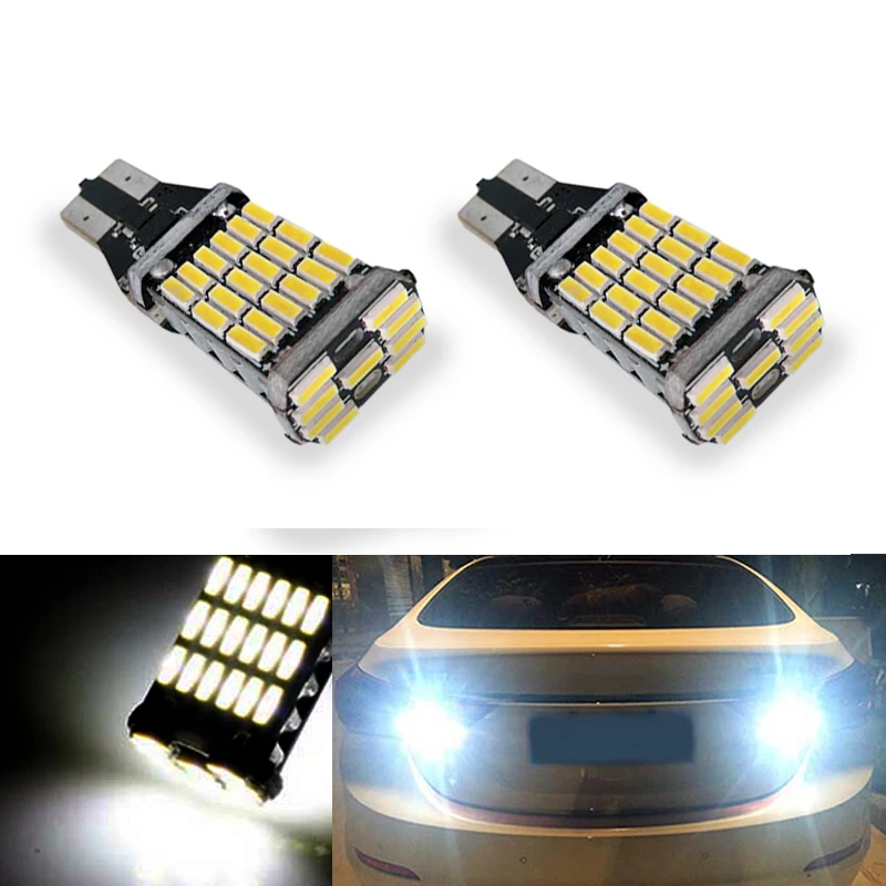 

2x T15 W16W Canbus White LED Backup Reverse Light For Hyundai ix20 ix35 ix55 Matrix Santa FeII Tucson Veloster Solaris