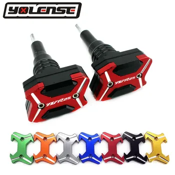 

High quality CNC aluminum Motorcycle parts For Yamaha YZF-R25 YZF R25 2015 2016 frame sliders crash engine tank protector