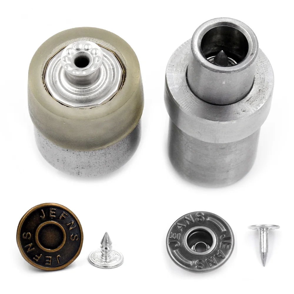 

hollow jeans buttons molds Metal snap Metal eyelets tool.Nonporous jeans button.Install metal buttons mold dies.Hand press mold