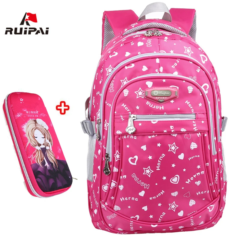 RUIPAI 2018 Oxford School Bags for Teenage Girls Waterproof Women