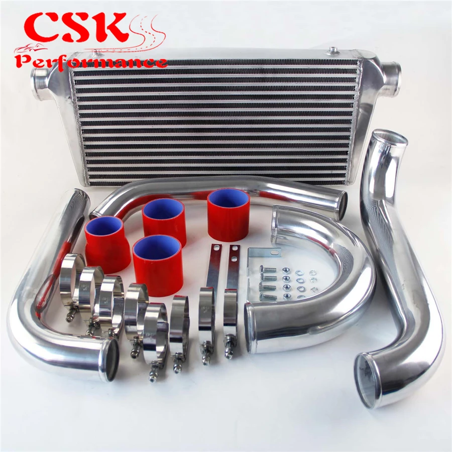 Комплект интеркулера для Toyota Supra JZA80 Turbo 2JZ GTE красный/синий/черный|intercooler kit|kit