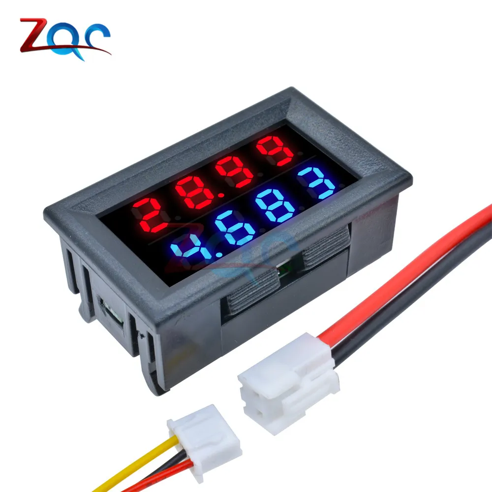 LED Digital Voltmeter Ammeter 0.28 inch #4