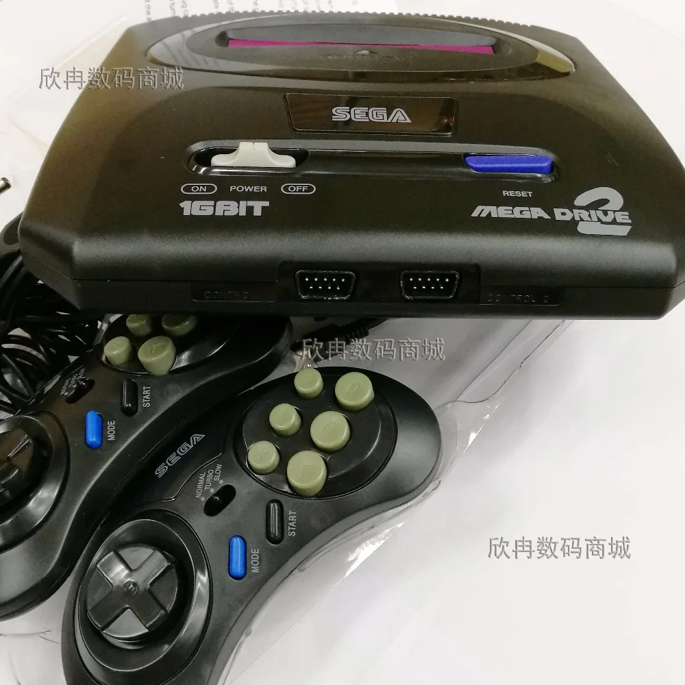 New Customize 16bit Sega Mega Drive MD2 support SD card 8GB Video Game Console Player Retro Video Game Console with 2 Controller New Customize 16bit Sega Mega Drive MD2 support SD card 8GB Video Game Console Player Retro Video Game Console with 2 Controller