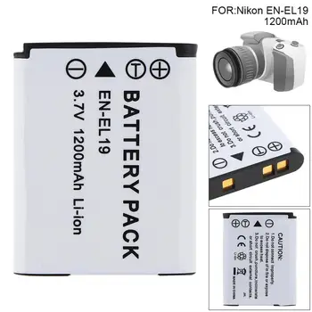 

3.7V 1200mAh ENEL19 EN-EL19 Li-ion Rechargeable Camera Battery for Nikon Coolpix S32 S2500 S3400 S3500 S4100 S4150 S4200