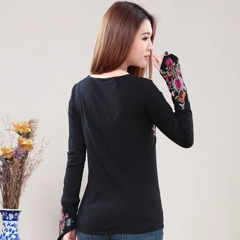 Китайская блузка рубашка традиционная китайская одежда для женщин льняная Восточная китайская одежда женские топы и блузки AA4655