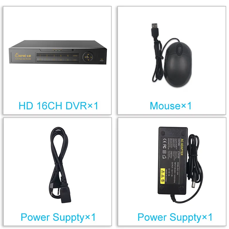 KEEPER 16 канальный DVR 1080N AHD видео наблюдения Full HD 5 в 1 Гибридный 960*1080 рекордер