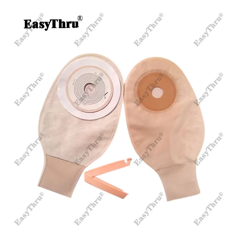 

1pc One-Piece System Open Colostomy Ileostomy Bag Ostomy Drainable Pouch For Stoma Care Feces Collection Bile Leakage