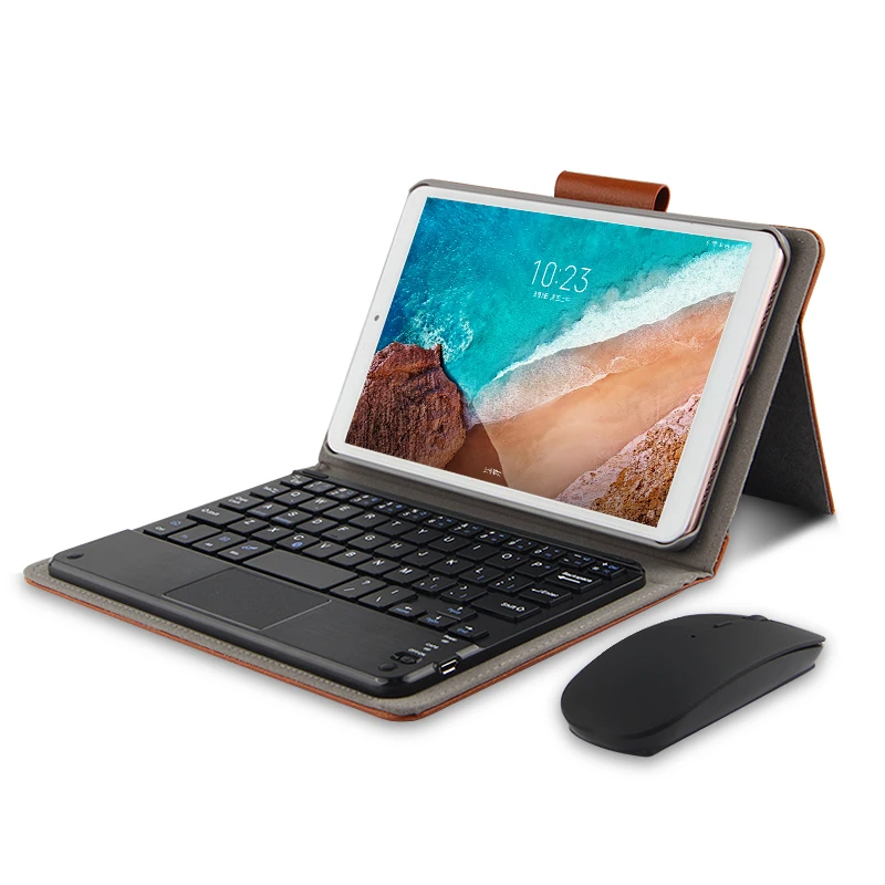 

Smart Bluetooth Keyboard PU Leather Stand Case for Xiaomi Mi Pad 4 MiPad4 Protective Cover MiPad 4 Mi Pad 8 Inch Tablet