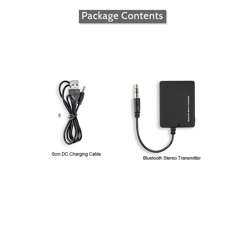 Bluetooth передатчик беспроводную передачу Мини аудио 3.5 мм A2DP стерео Dongle адаптер для
