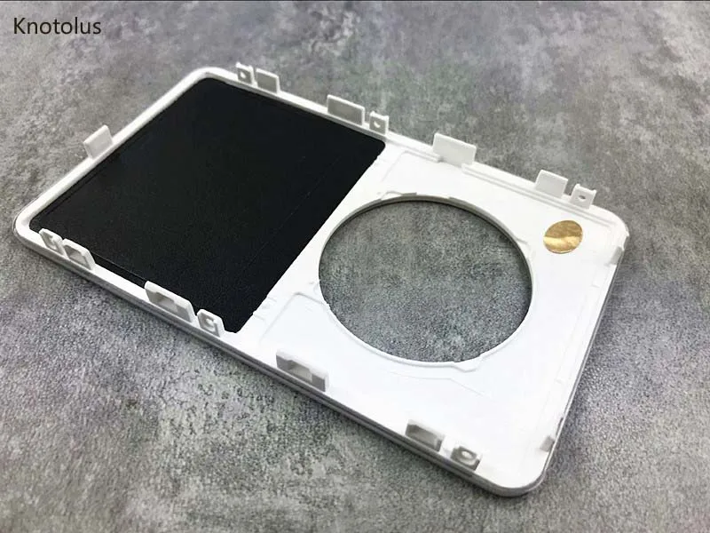 Knotolus белый пластик Передняя Лицевая панель металлический задний корпус Чехол кнопка клика для iPod 5th gen видео 30 Гб 60 ГБ 80 Гб