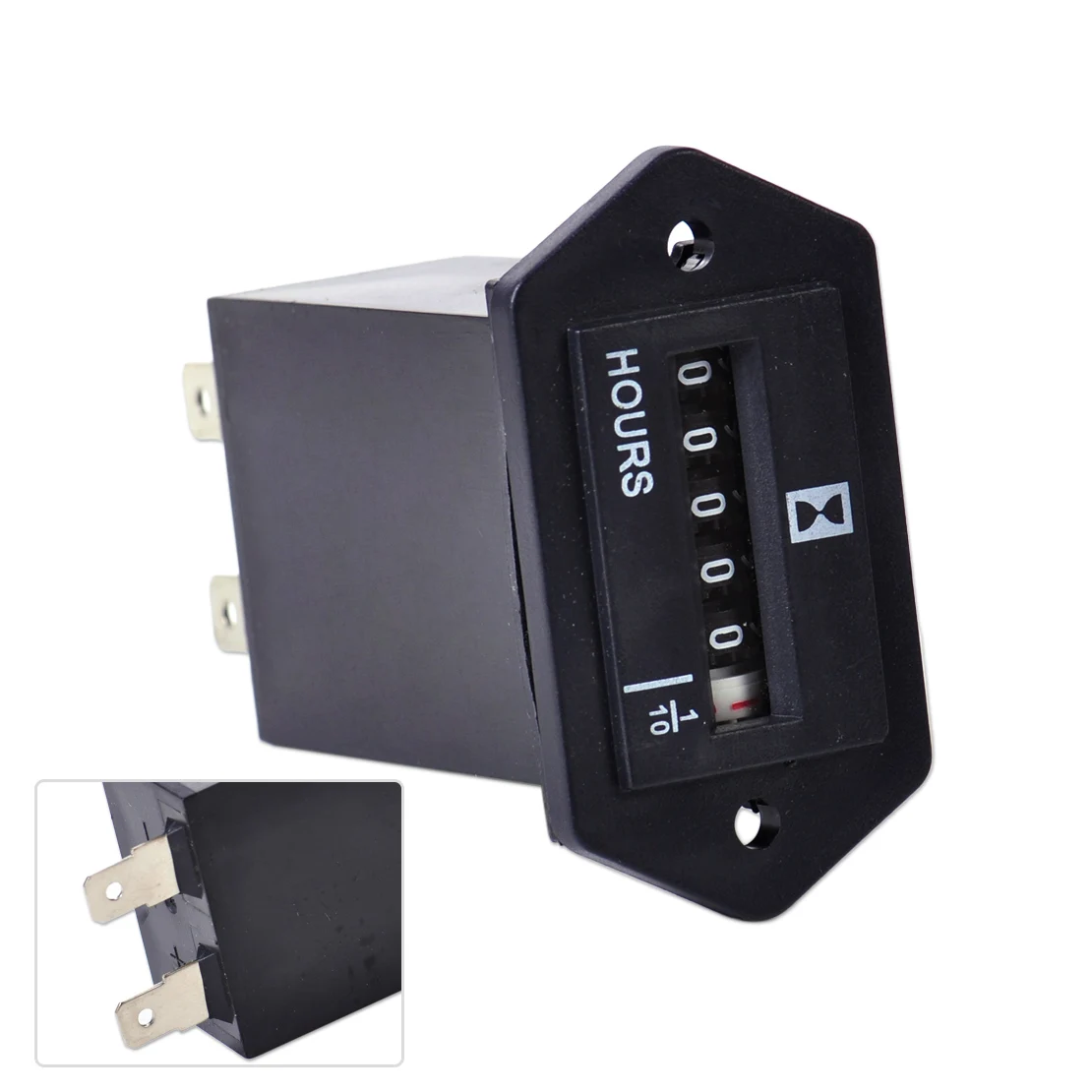 DWCX DC 10V 80V Cars Boats Trucks Tractors Generator Sealed Hour Meter