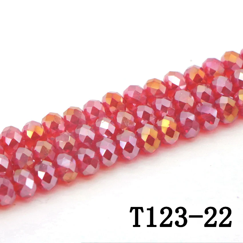 22 Natural Crystal Red Jasper chalcedony Bead Necklace Bracelet DIY fashion woman man general (4)(1)