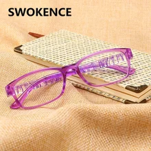 Бренд swokence, дизайнерские очки в пластиковой оправе для чтения, женские, мужские+ 1,0 до+ 4,0, Анти-усталость, Пружинные шарниры, очки для пресбиопии, R152
