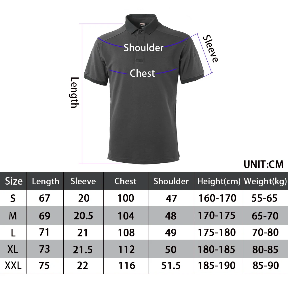 Men's Short Sleeve Po-lo Clothes T-shirt Tactical Short Sleeve Men's Short Sleeve Po-lo Clothes T-shirt Tactical Short Sleeve