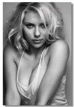 

1917A Scarlett Johansson Hot Sexy Movie Star-Wall Sticker Silk Poster Light Canvas Decoration