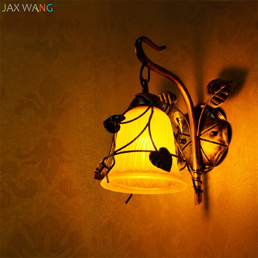 Modern Front Wall Lamps Tiffany Lamp Entrance Door Living Room