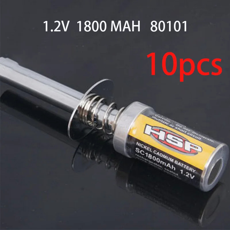 HSP 80101 1800mAh 1 2 V бесконечно перезаряжаемая правильная переработка около 300 циклов