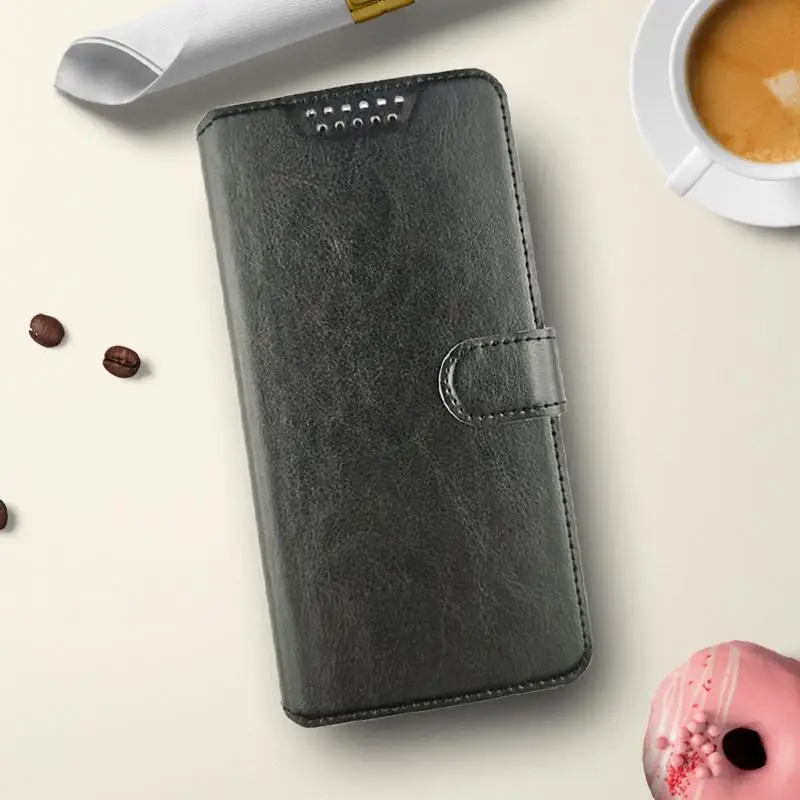 

For UMIDIGI A5 Pro Case Fashion PU Leather Wallet Cover with Stand Holder Protective Phone Bag Coque