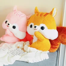 33/42 Cm Soft Plump Squirrel Plush Toy Plump Body Squirrel With Big Tail Stuffed Doll For Kids Birthday Gift 33/42 Cm Soft Plump Squirrel Plush Toy Plump Body Squirrel With Big Tail Stuffed Doll For Kids Birthday Gift