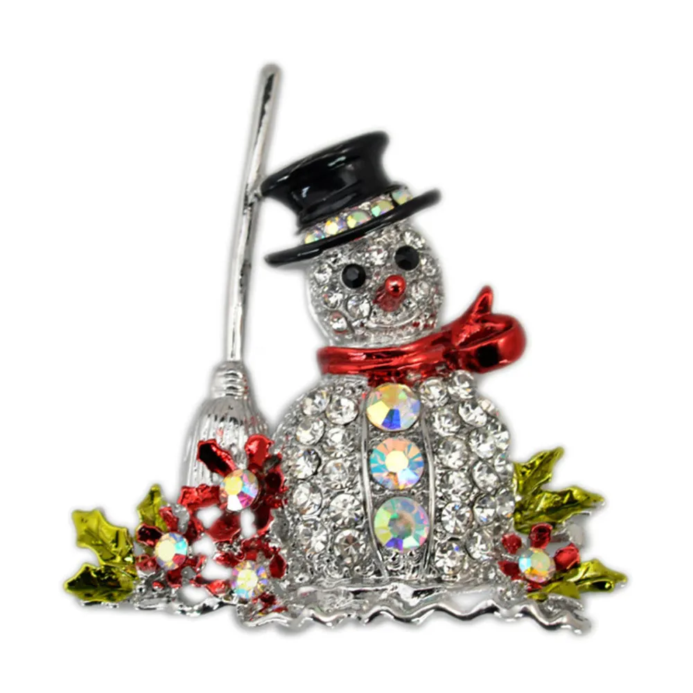 New Fashion 1pc Christmas Snowmen Brooch Pin Christmas Ts Lovely