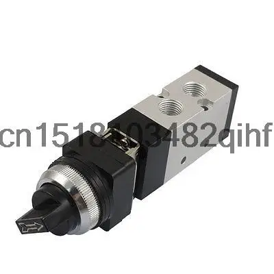 MV522TB 12 мм нить Вход 2/5 способ черный селектор ручки воздуха механический клапан