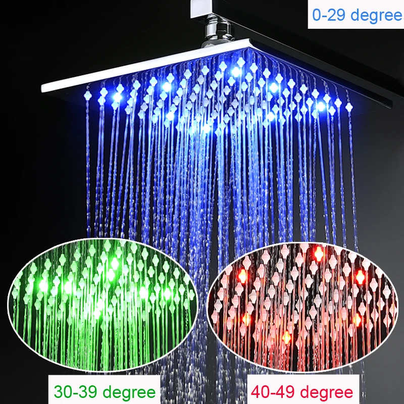 raifall shower led 