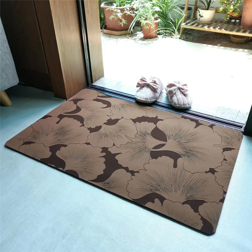 Preise Gummi Tür Matte Innen Saugfähigen Boden Matte Küche Teppiche Fußmatte für Eingang Tür Matte Wohnzimmer Non Slip Bad teppich Matte