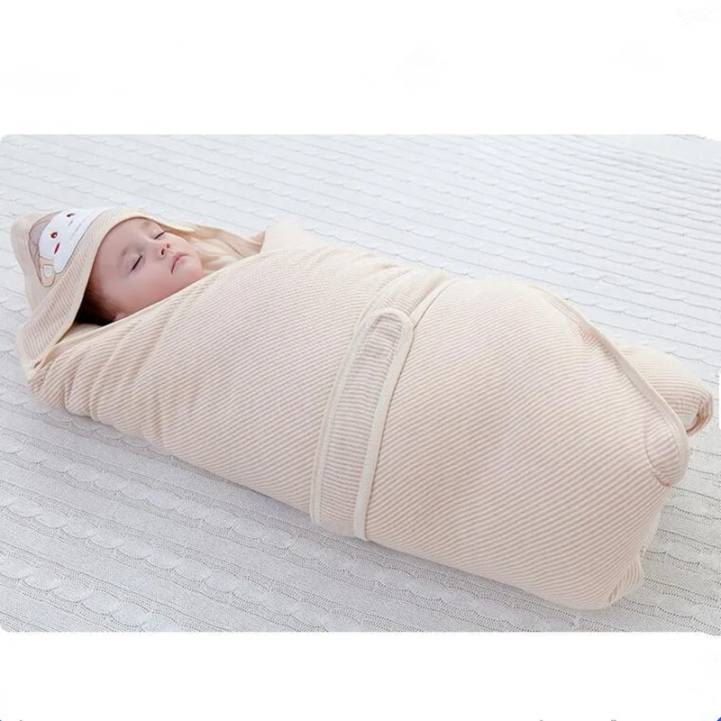 

New Boys Girls Air Conditioning Warm Quilt Soft Color Cotton Sleeping Bag Newborns Sleeping Bag Baby New Newborn Baby Hug Quilt