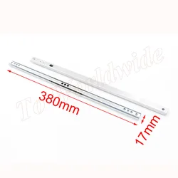 

Drawer Slide Rails Track Furniture Hardware Slide Drawer Slides 380mm