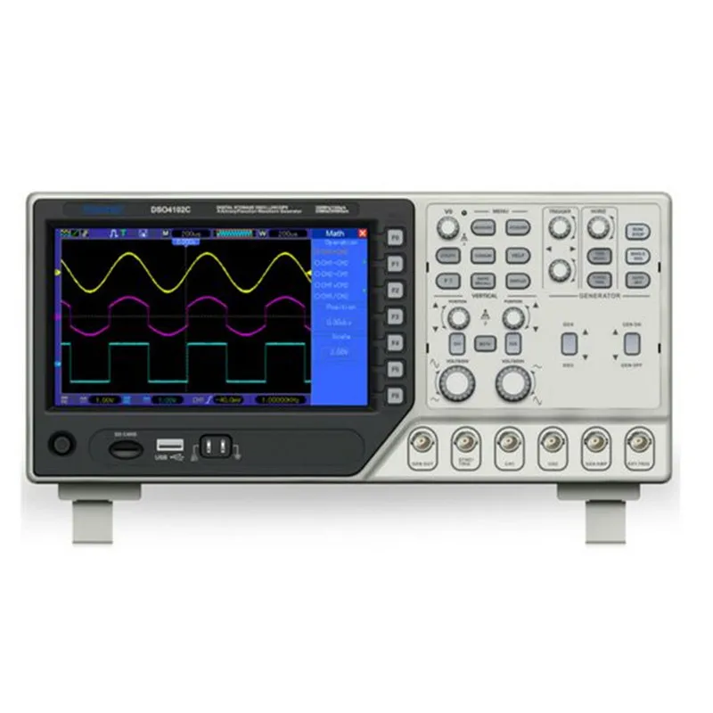 Hantek DSO4102C Oscilloscope Portable Benchtop 2ch 100MHz USB