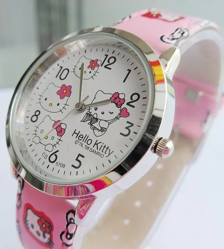Dropshipping 1PCS Fashion Plastic Quartz Wristwatches,New Style Hello Kitty watc Dropshipping 1PCS Fashion Plastic Quartz Wristwatches,New Style Hello Kitty watc