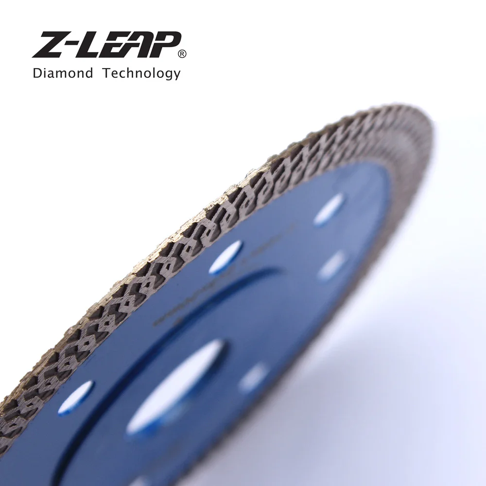 Бриллиантовое лезвие для алмазной пилы Z LEAP 105/115/125 мм гранит мрамор керамика