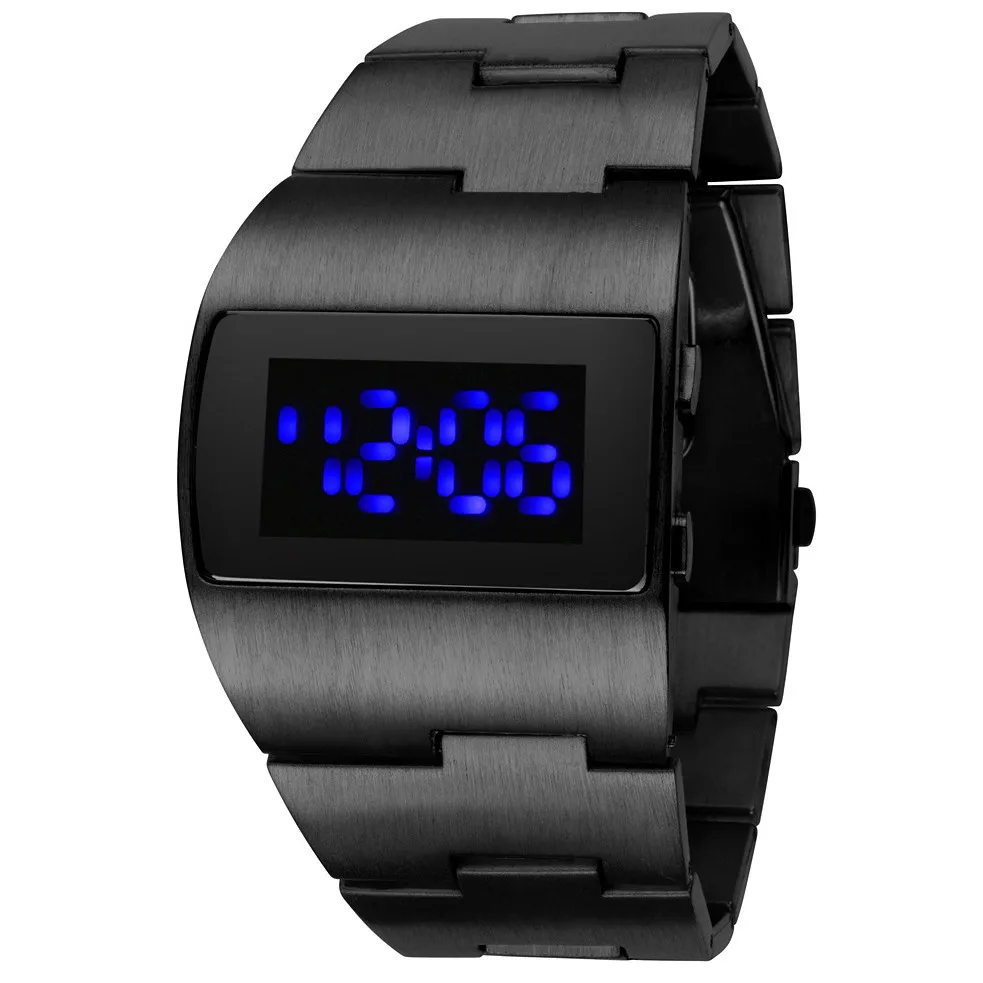 blue planet lcd digital watch