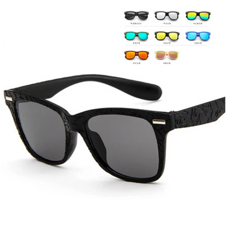 

jumlai Fashion Brand Pattern frame Kids Sunglasses Anti-uv Baby Sun-shading Eyeglasses Girl Boy Classic Retro Cute Sun glasses