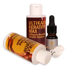 3 шт. мини-набор 100 мл Кератиновое лечение волос Formalin 8%+ 100 мл очищающий шампунь+ 10 мл аргановое масло выпрямление волос