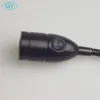 black Flexible Hose 3W LED Modern Wall Lamp with switch led  Lamp Bedside Reading Light Study Painting Wall Lighting 2