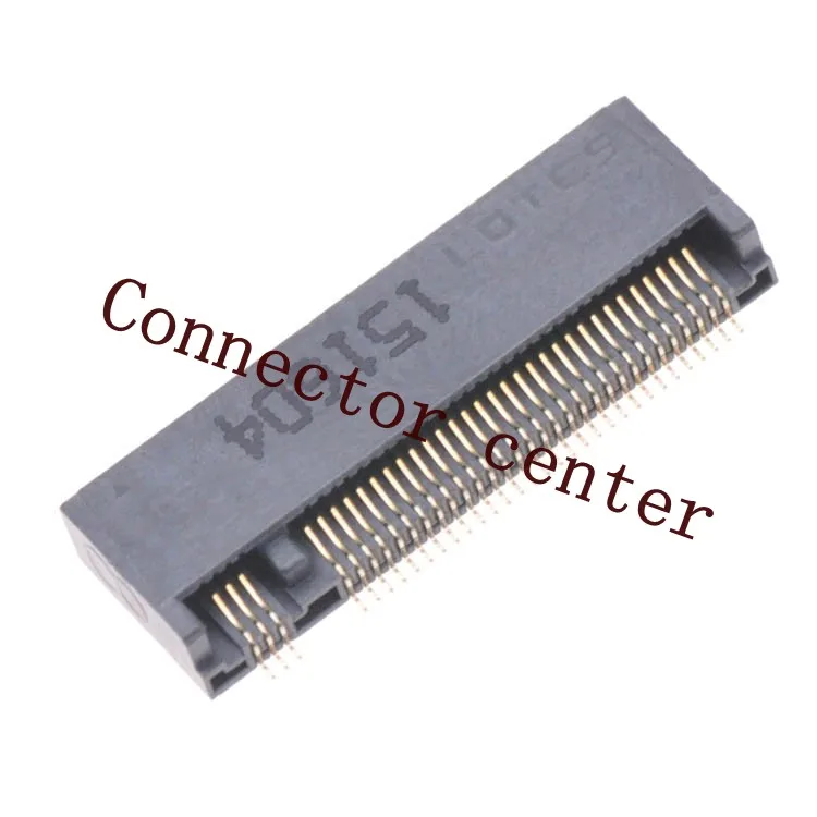 Оригинальный разъем LOTES NGFF 67Pin ключ A 3 2 мм высота SSD M.2 ключ|connector socket|connector 2connector 2mm |